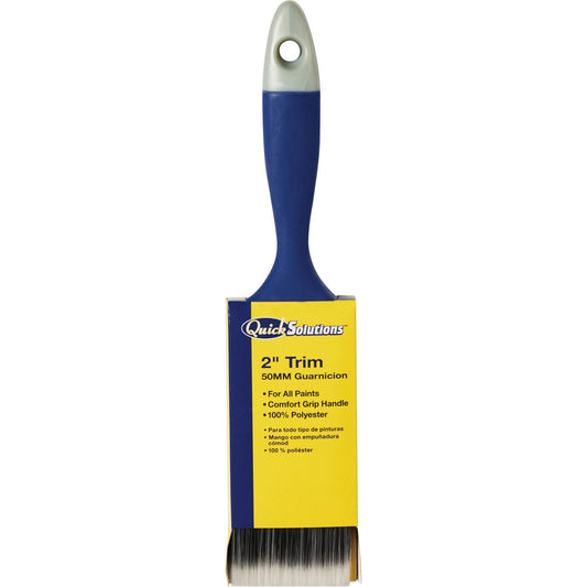 Pinceau Quick Solutions™ pour retouches, polyester, manche en plastique, largeur 5 cm