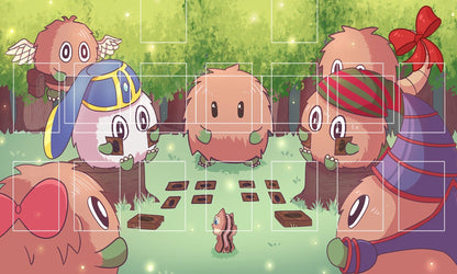 Kuri Family Duel Playmat