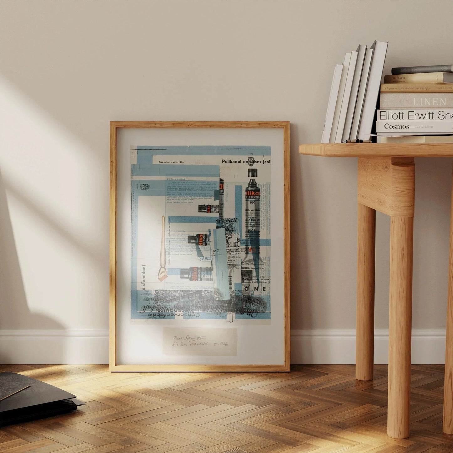 Kurt Schwitters Collage Art Print: Dadaist Constructivist Giclee Print