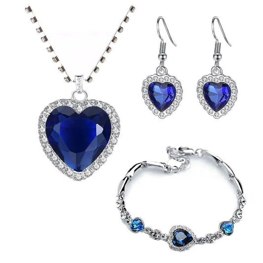 Bijoux pour femmes inspirés du Cœur de l'Océan du Titanic