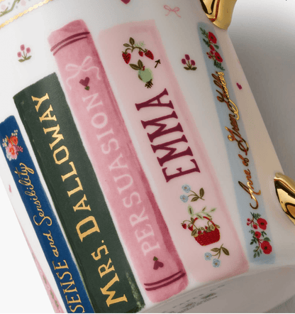 Ladies Night Book Club Porcelain Mug