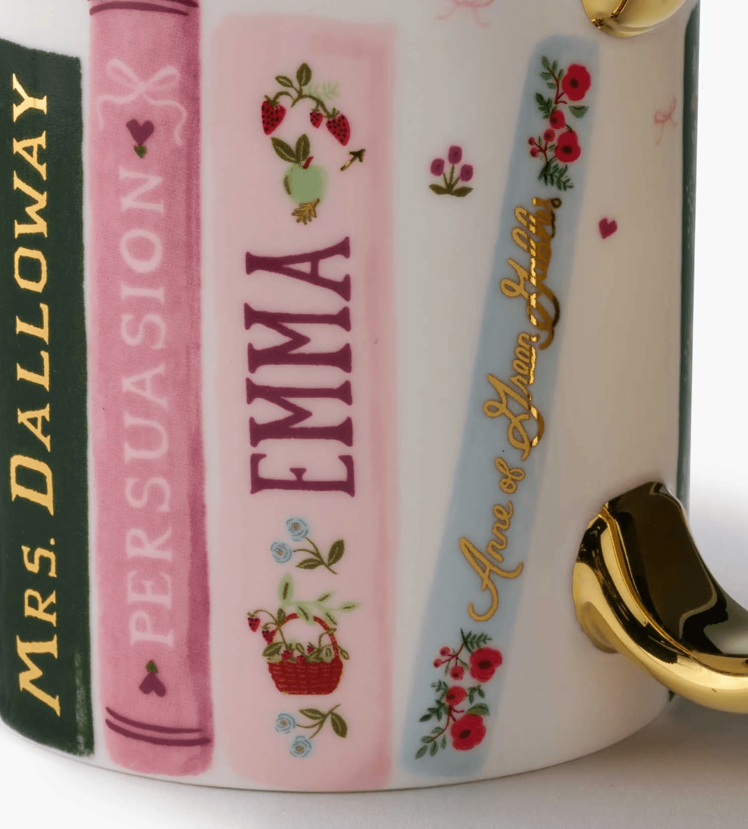 Ladies Night Book Club Porcelain Mug