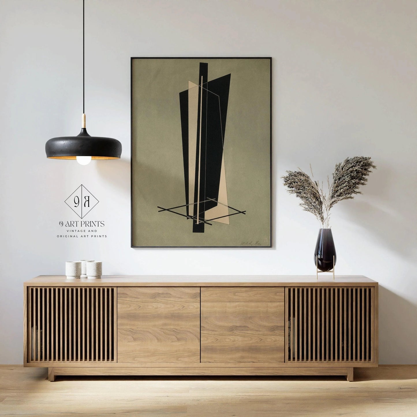 Moholy-Nagy Bauhaus Print: Kestnermappe Abstract Art (Handframed Available)