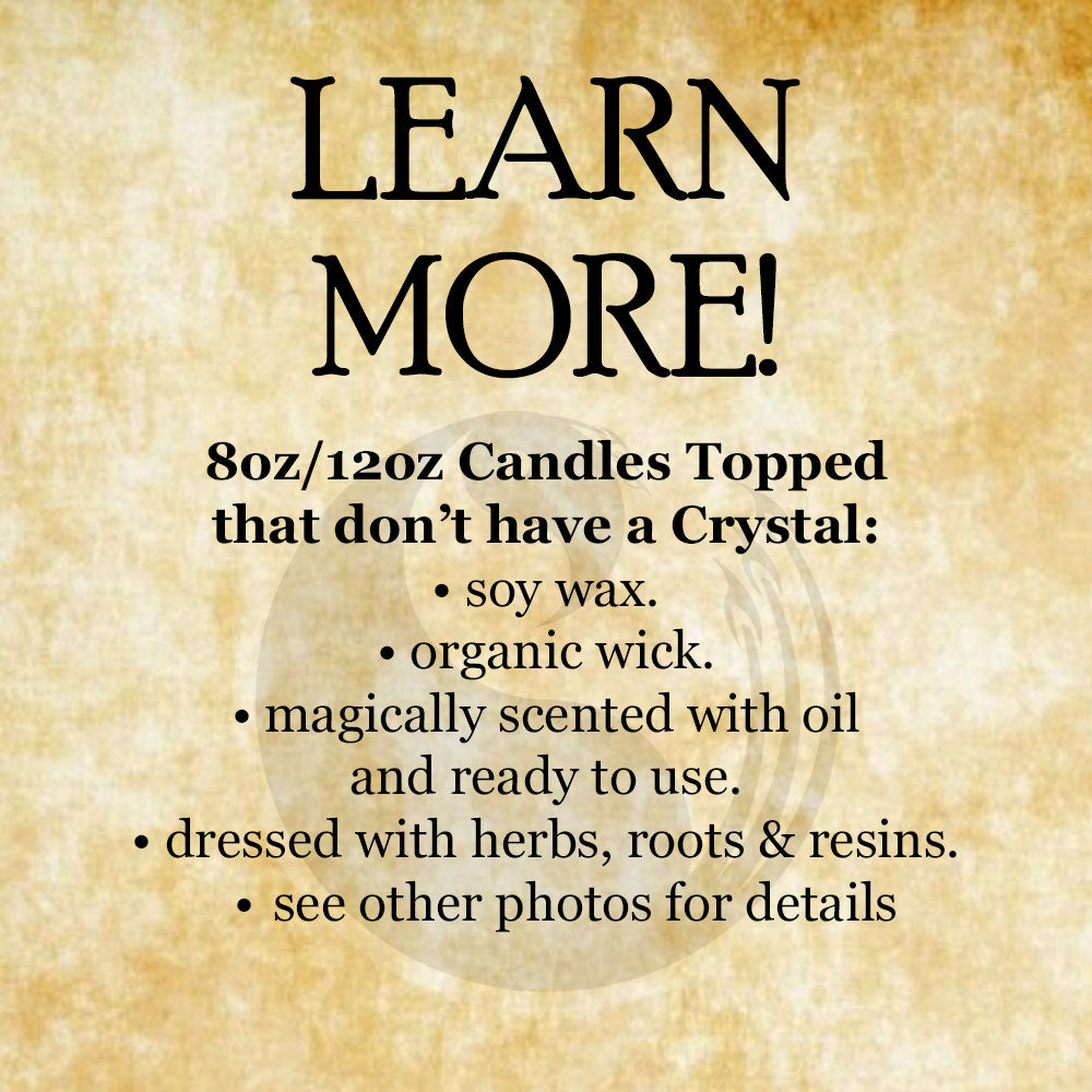 Organic Rue Magic Spell Candle