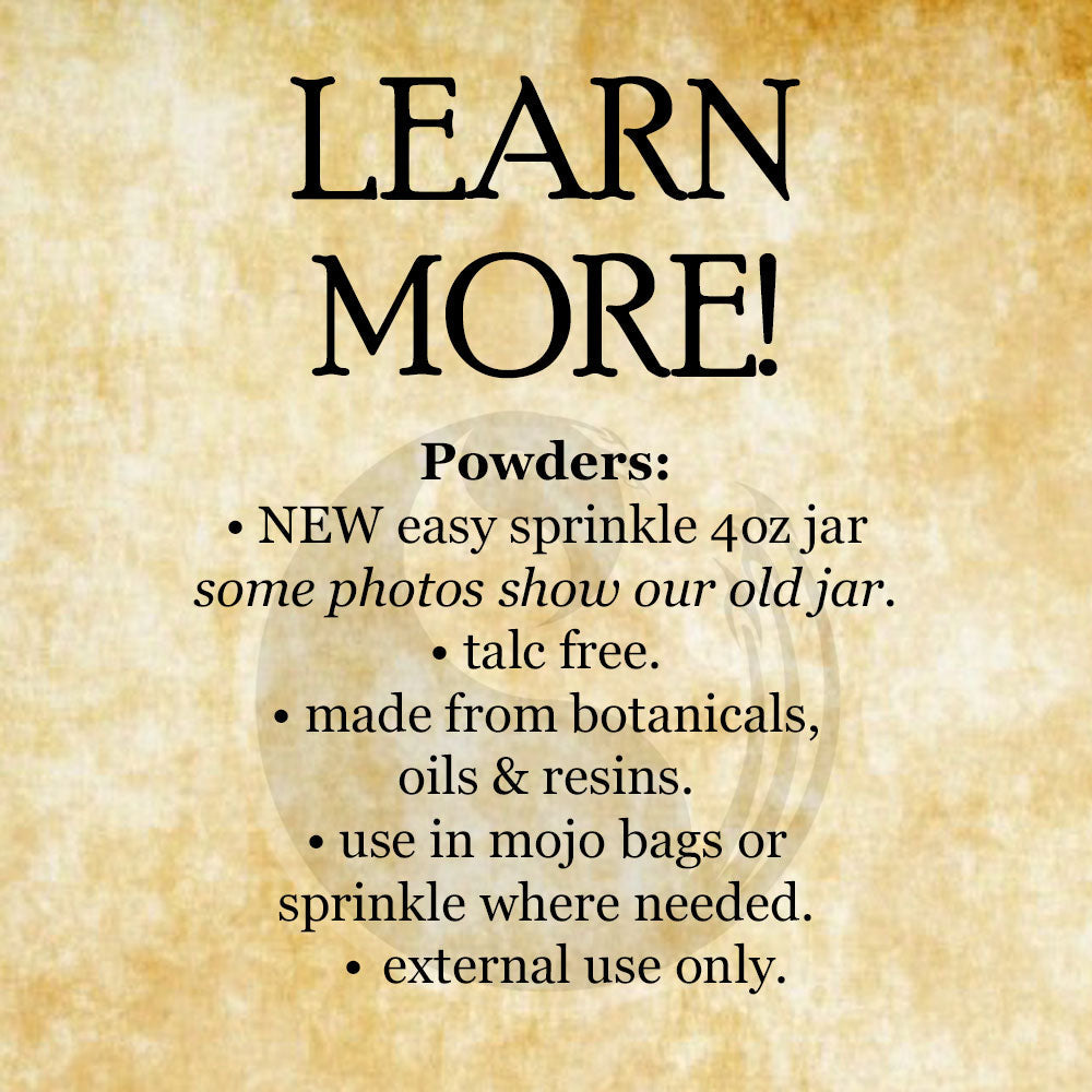 Fly Away Sprinkling Powder for Spells and Rituals