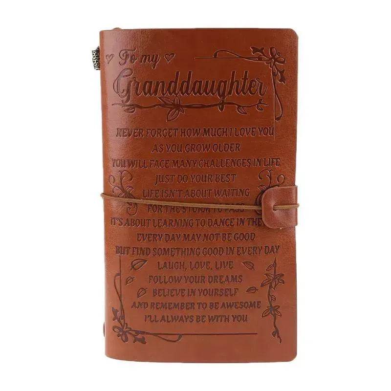 Leather Hand Ledger Business Note Hand Ledger