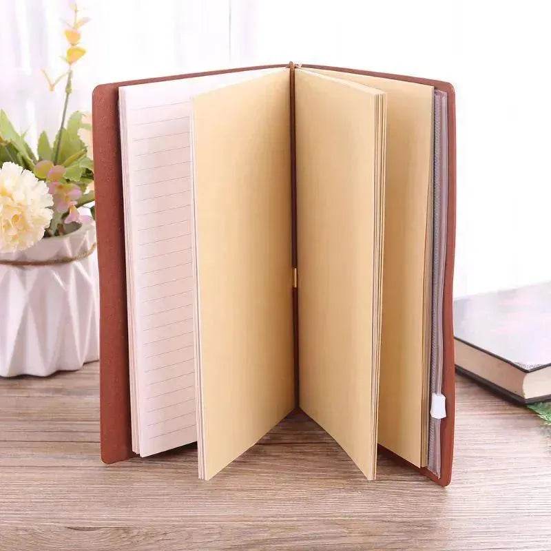 Leather Hand Ledger Business Note Hand Ledger