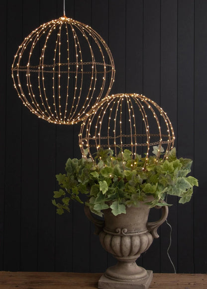 LED Foldable Light Spheres – Set of 2