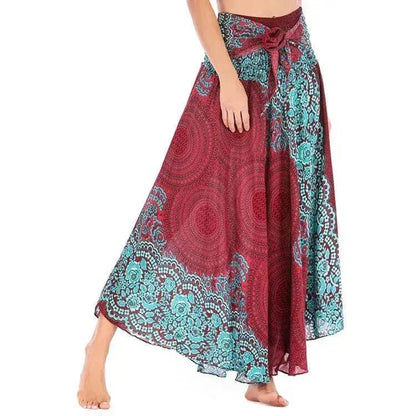 Leisure Beach Vacation Two Wear Big Skirt Belly Dance