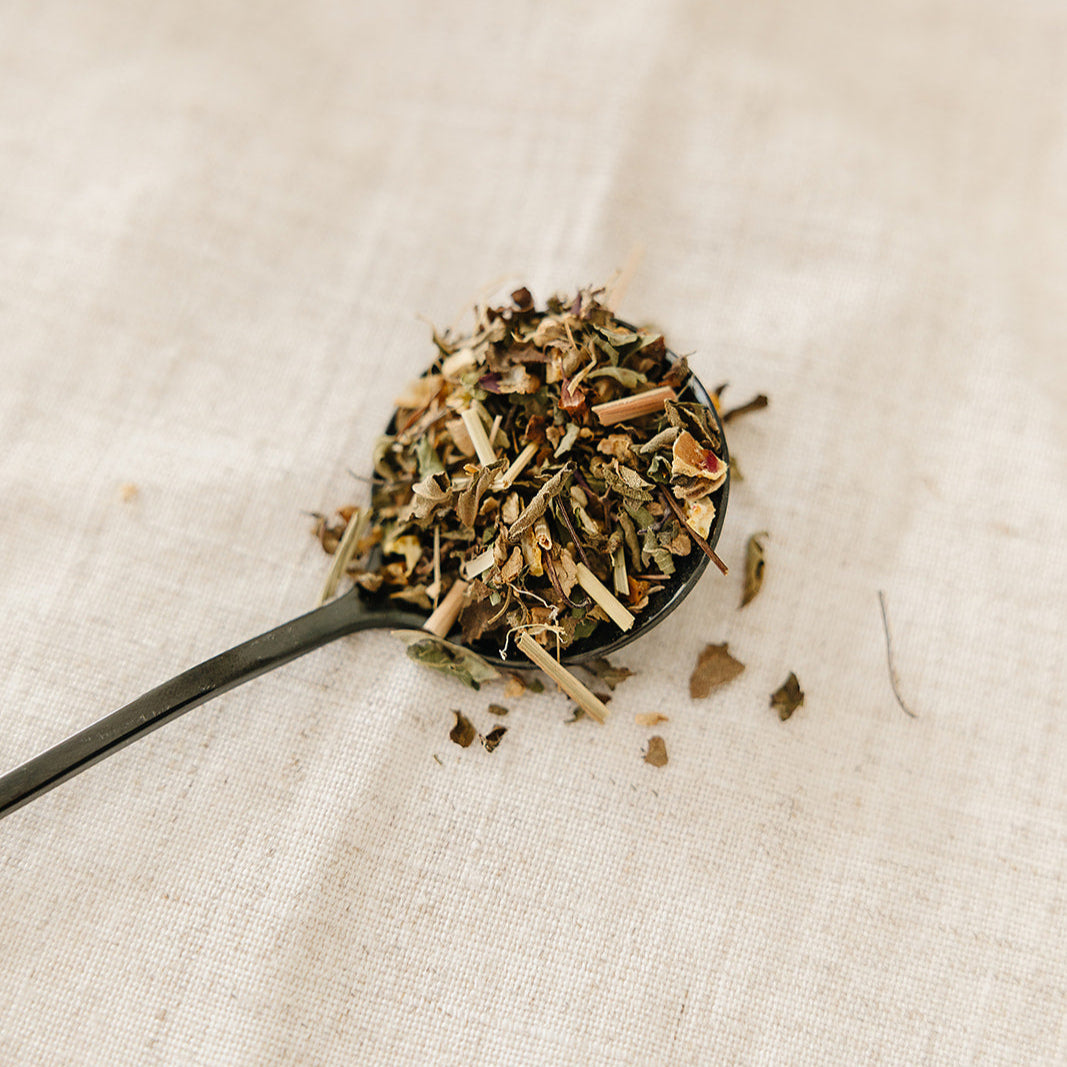 Thé biologique citron, gingembre et tulsi