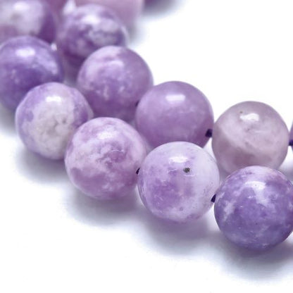 Lepidolite Gemstone Beads