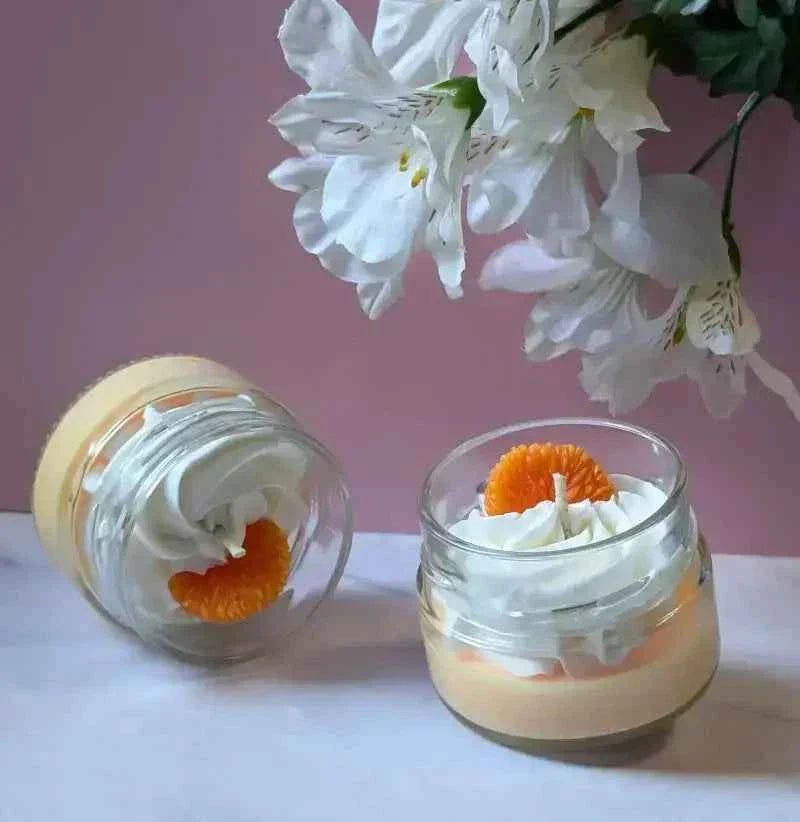 La bougie gourmande mini délice - Clémentine