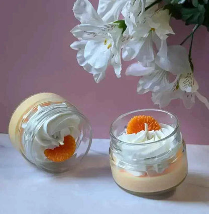 La bougie gourmande mini délice - Clémentine