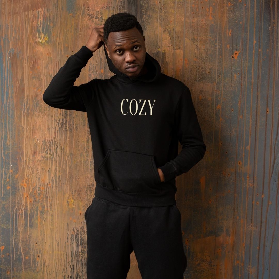 Sweat à capuche « Cozy » brodé
