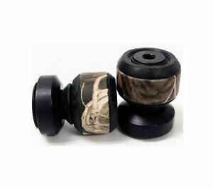 Mini-amortisseurs de vibrations pour tir à l'arc Limbsaver Xtremes Camo - Paquet de 2