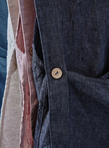Linen Apron - Anthracite