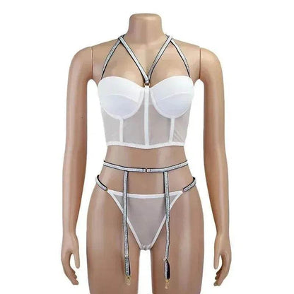 Lingerie Three-point Garter Set