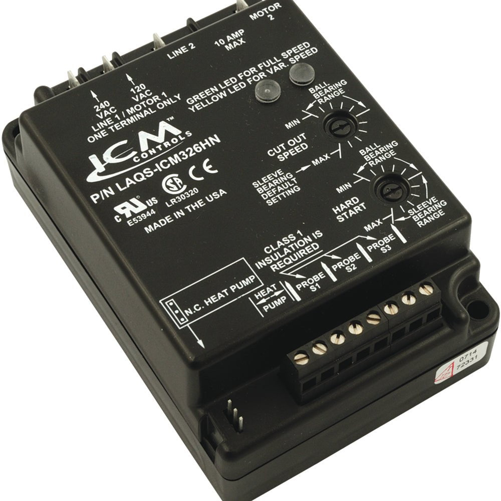 Low Ambient Head Pressure Control, Output 120-240 VAC, temperature input