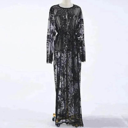 Luxury sequined Arab  robe