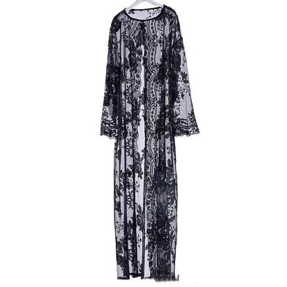 Luxury sequined Arab  robe
