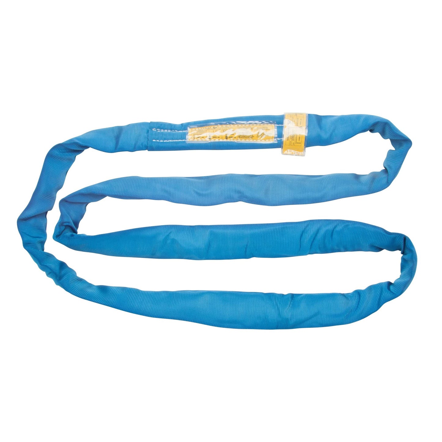 Polyester Round Sling, Blue, 4" W x 10' L, 23000 lbs. Vertical Load