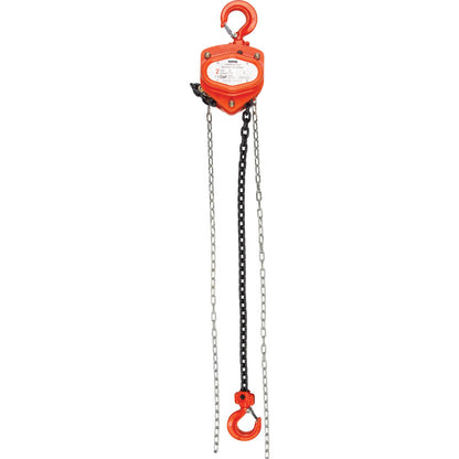 Chain Hoist, 10' Lift, 10000 lbs. (5 tons) Capacity, Alloy Steel Chain