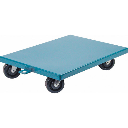 Diables pour plateaux en acier, 18 po L x 24 po P x 7 po H, capacité de 1200 lb.