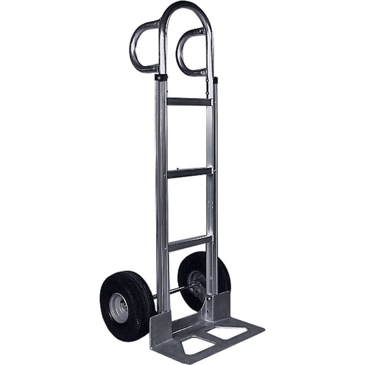 Knocked Down Hand Truck, P-Handle Handle, Aluminum, 55" Height, 500 lbs. Capacity