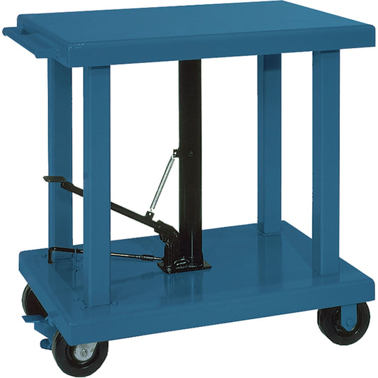 Hydraulic Work Table, 36" L x 24" W, Steel, 6000 lbs. Capacity