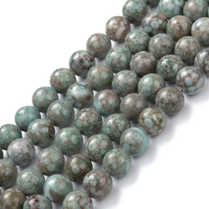 Maifan Cadet Blue Gemstone Bead