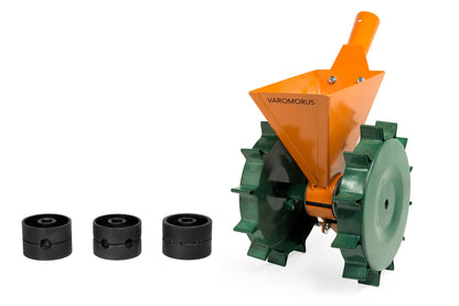 VAROMORUS CORN BEANS VEGETABLE METAL SEEDER 1-ROW MANUAL PLANTER