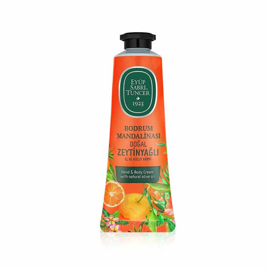 Crème Mains & Corps à l'Huile d'Olive Mandarine – 50 ml | Éclat Citronné Rafraîchissant