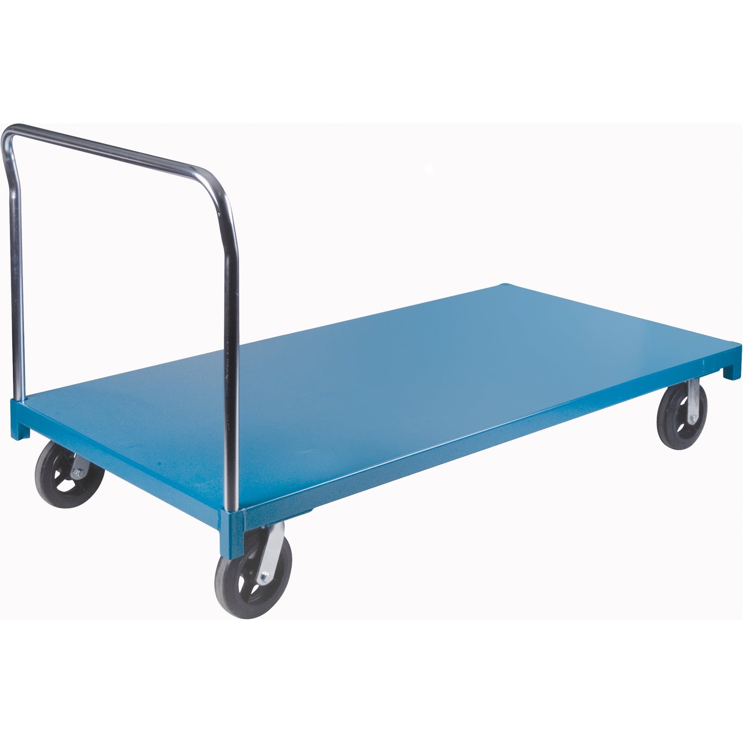 Heavy-Duty Platform Truck, 72" L x 36" W, 2000 lbs. Capacity, Rubber Casters