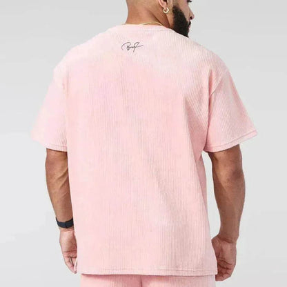 Men's Classy Summer Casual T-shirt Shorts Suit