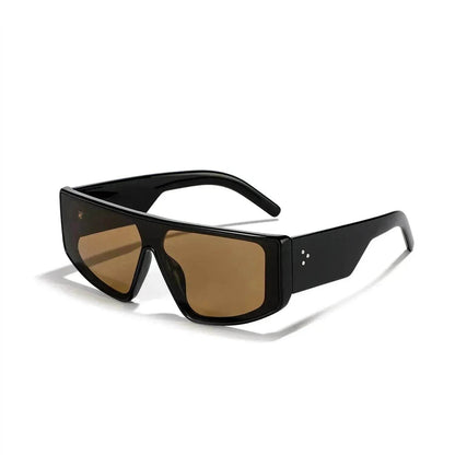 Men's Oversized One-piece Sunglasses Rivet