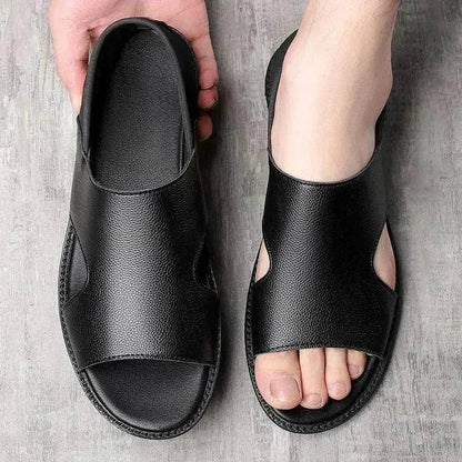 Men's Sandals Summer Men's Casual Soft Bottom Non-slip Wear-resistant And Deodorant Beach