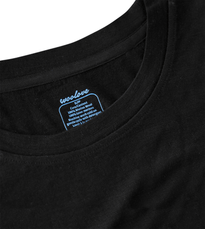 Men's 100% Merino Wool Short Sleeve T-Shirt 180 GSM - Lightweight