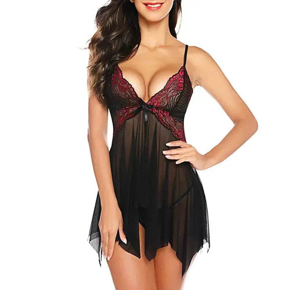 Mesh lace lingerie