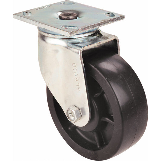 Roulette pivotante à pivot central EMaxx robuste, 127 mm (5 po), Phénolique haute température, 408 kg (900 lb)