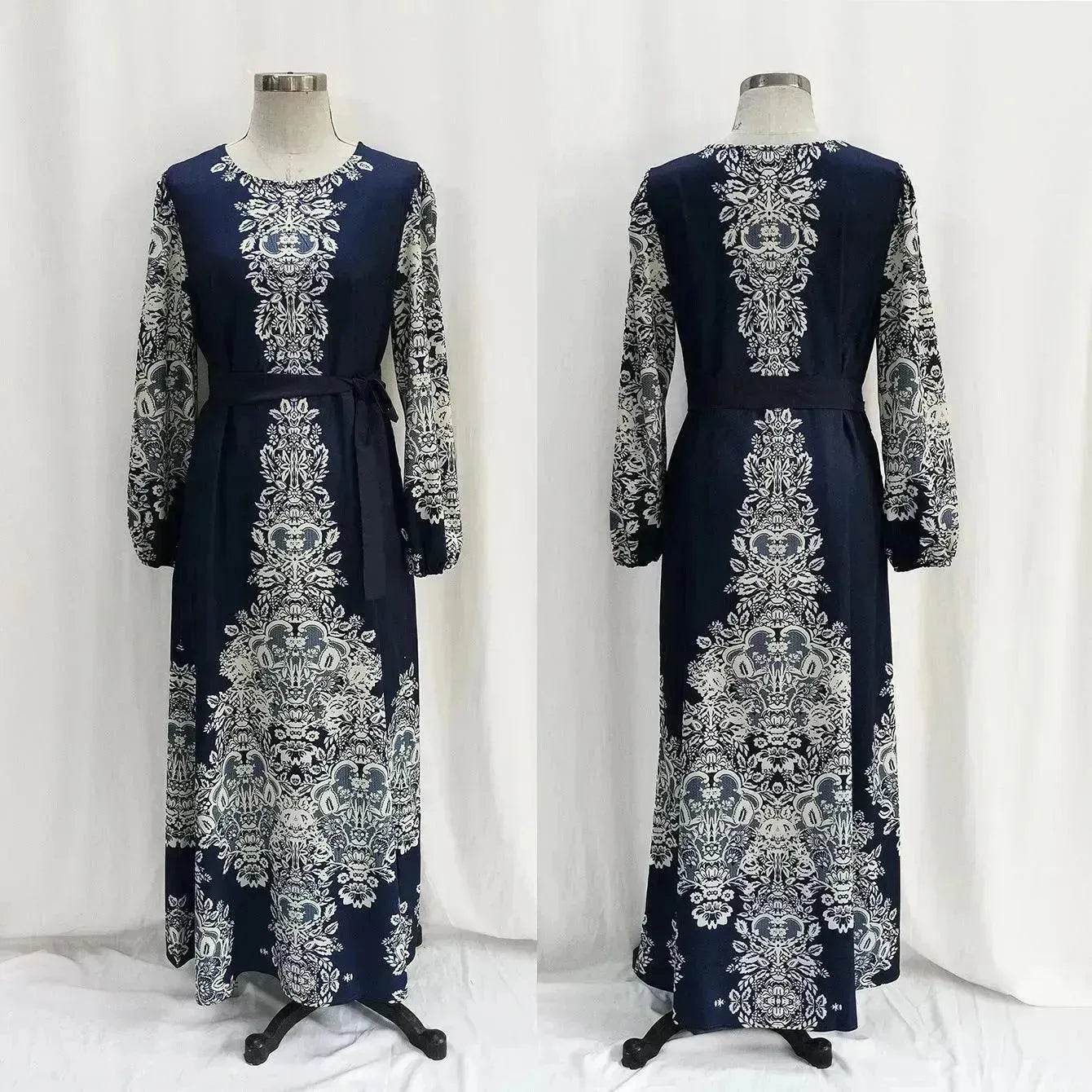 Middle East Arab Arab  Printed Dress
