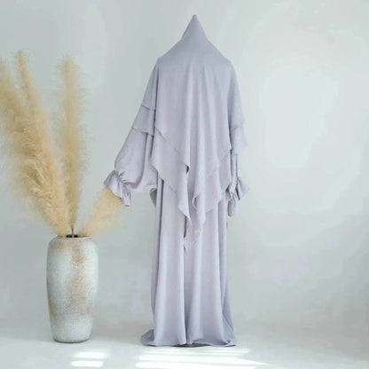 Middle East Dubai Turkey Solid Color Dress Leisure