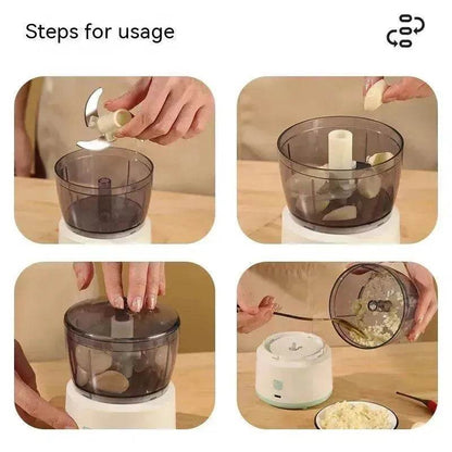 Mini Meat Grinder Household Electric Small Mixer Mincing Machine Automatic Multi-function Filling Intelligent Cooking Machine