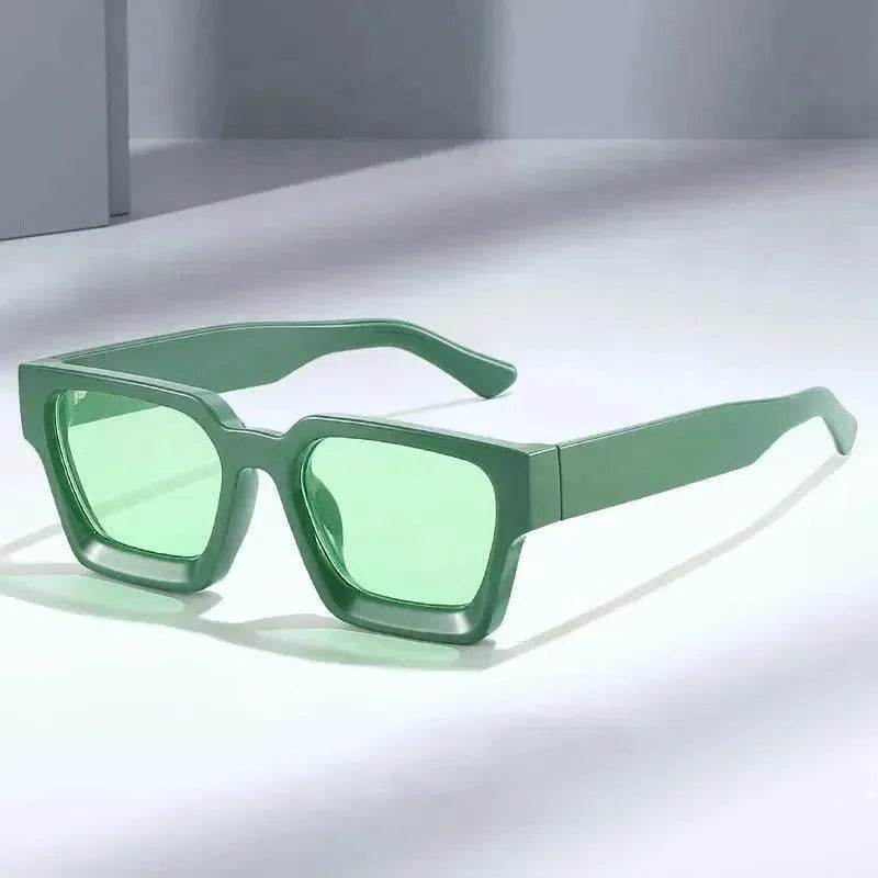 Thick Frame Sunglasses - Minimalist And Versatile