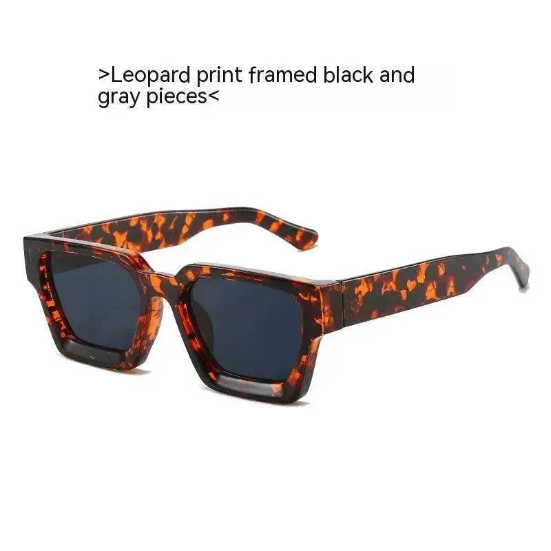 Thick Frame Sunglasses - Minimalist And Versatile