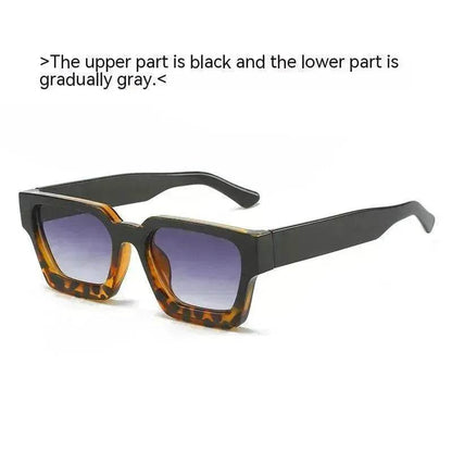 Thick Frame Sunglasses - Minimalist And Versatile