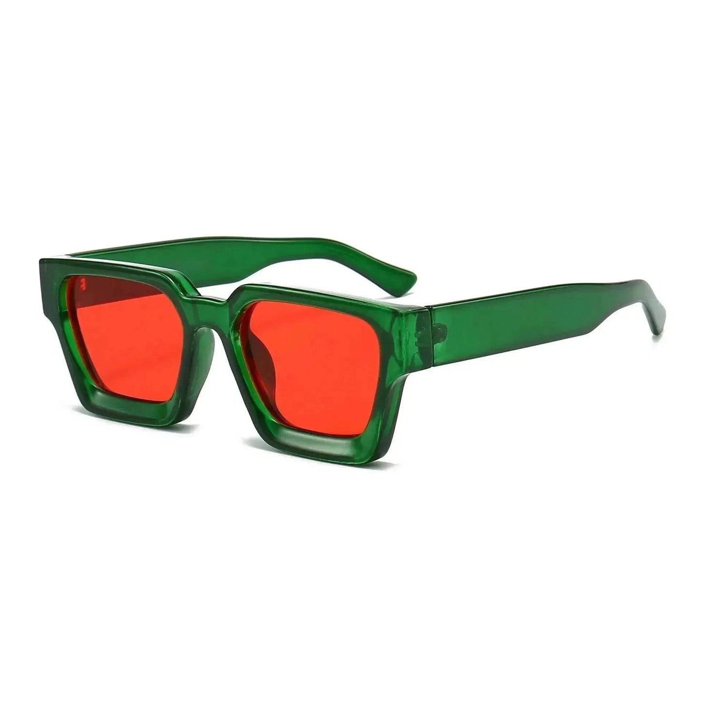Thick Frame Sunglasses - Minimalist And Versatile