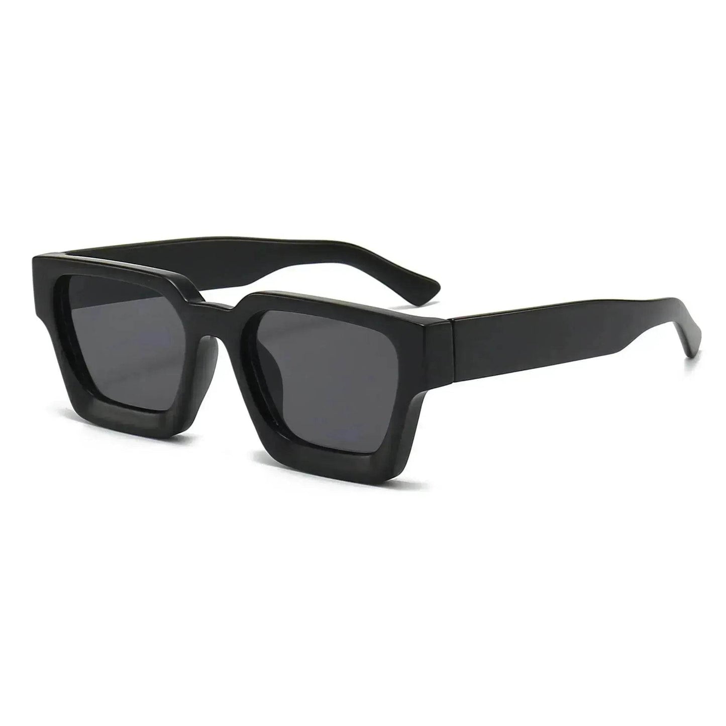 Thick Frame Sunglasses - Minimalist And Versatile