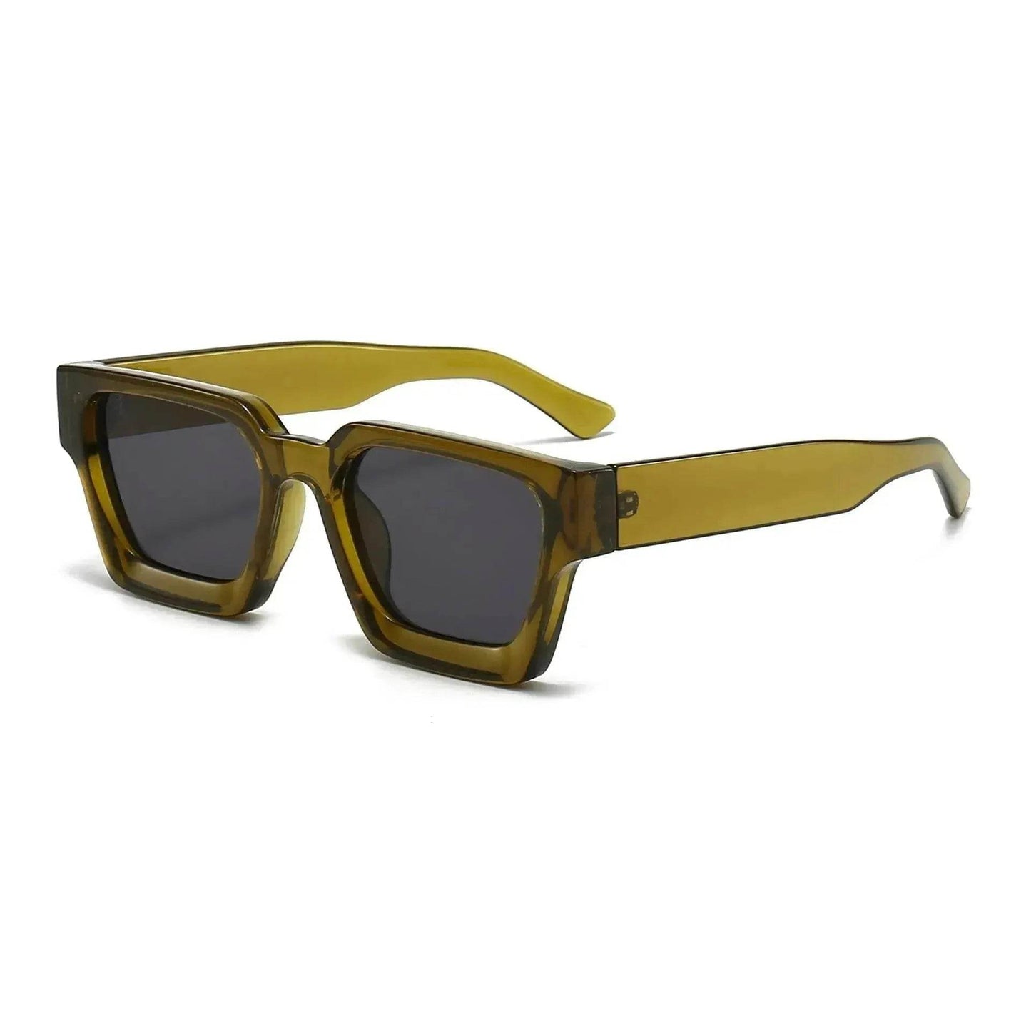 Thick Frame Sunglasses - Minimalist And Versatile