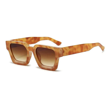 Thick Frame Sunglasses - Minimalist And Versatile