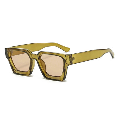 Thick Frame Sunglasses - Minimalist And Versatile